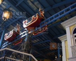 上海游樂場柔性滑觸線